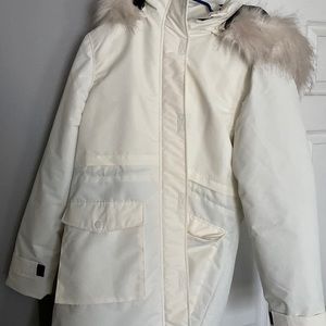White Parka Coat